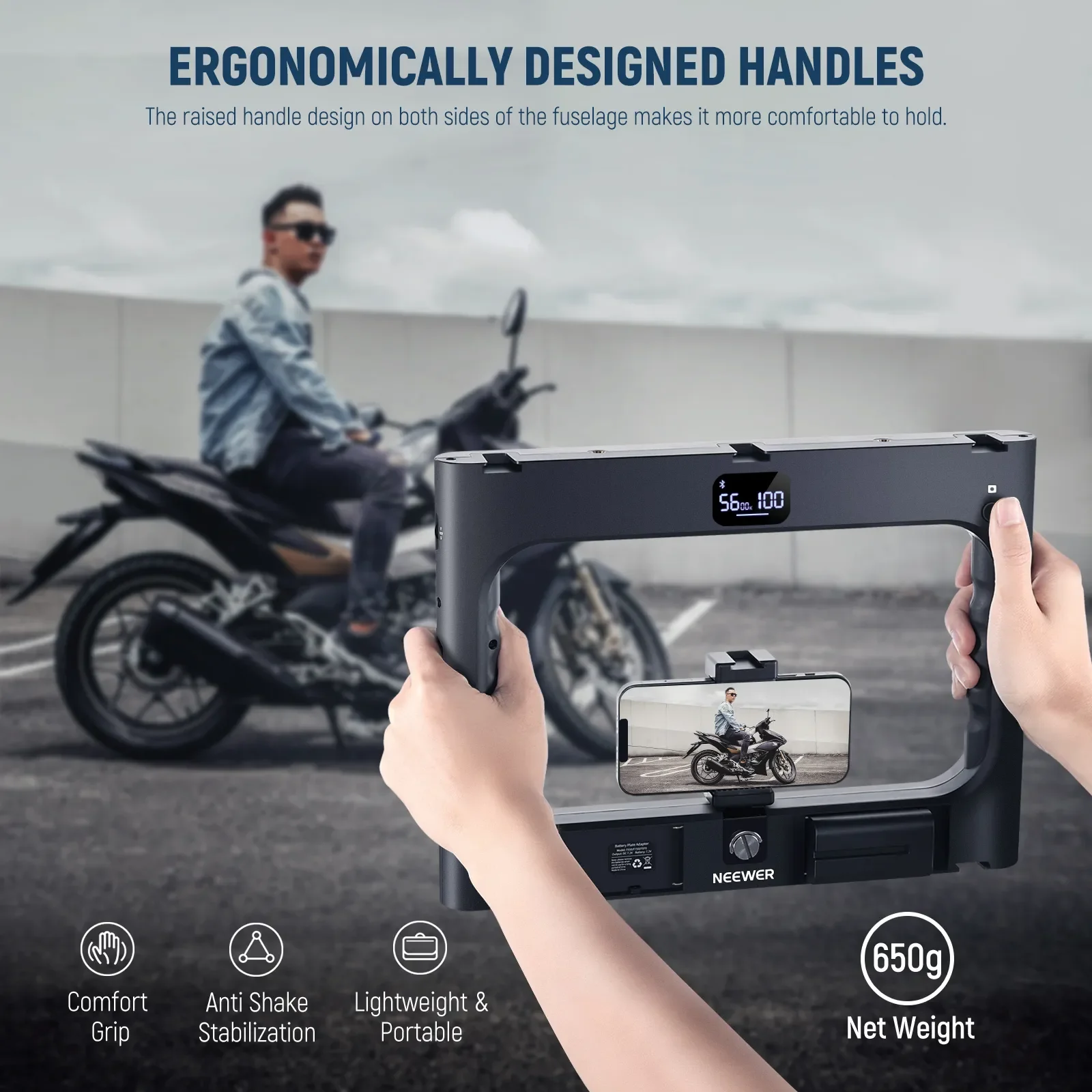 NEEWER A111 II Smartphone Vide - Photography Lighting Kit Neewer ulasan dan harga