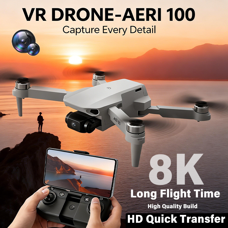AERI 100 Drone with FPV VR Gog - Photography Lighting Learning ulasan dan harga