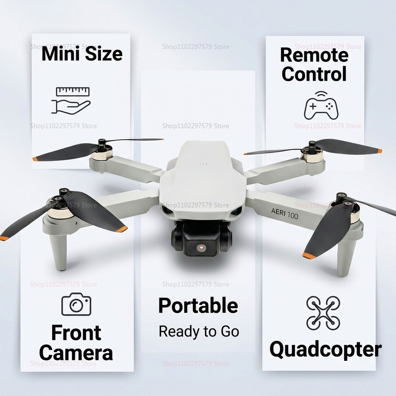 AERI 100 Drone with FPV VR Gog - Photography Lighting Learning ulasan dan harga