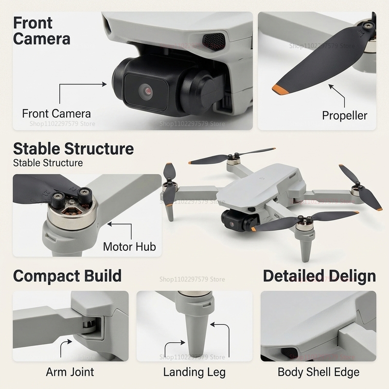 AERI 100 Drone with FPV VR Gog - Photography Lighting Learning ulasan dan harga