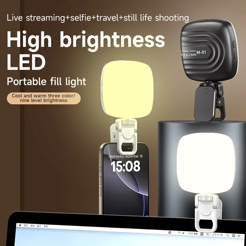 Phone Selfie Light 2700K-6500K - Photography Lighting Rig ulasan dan harga