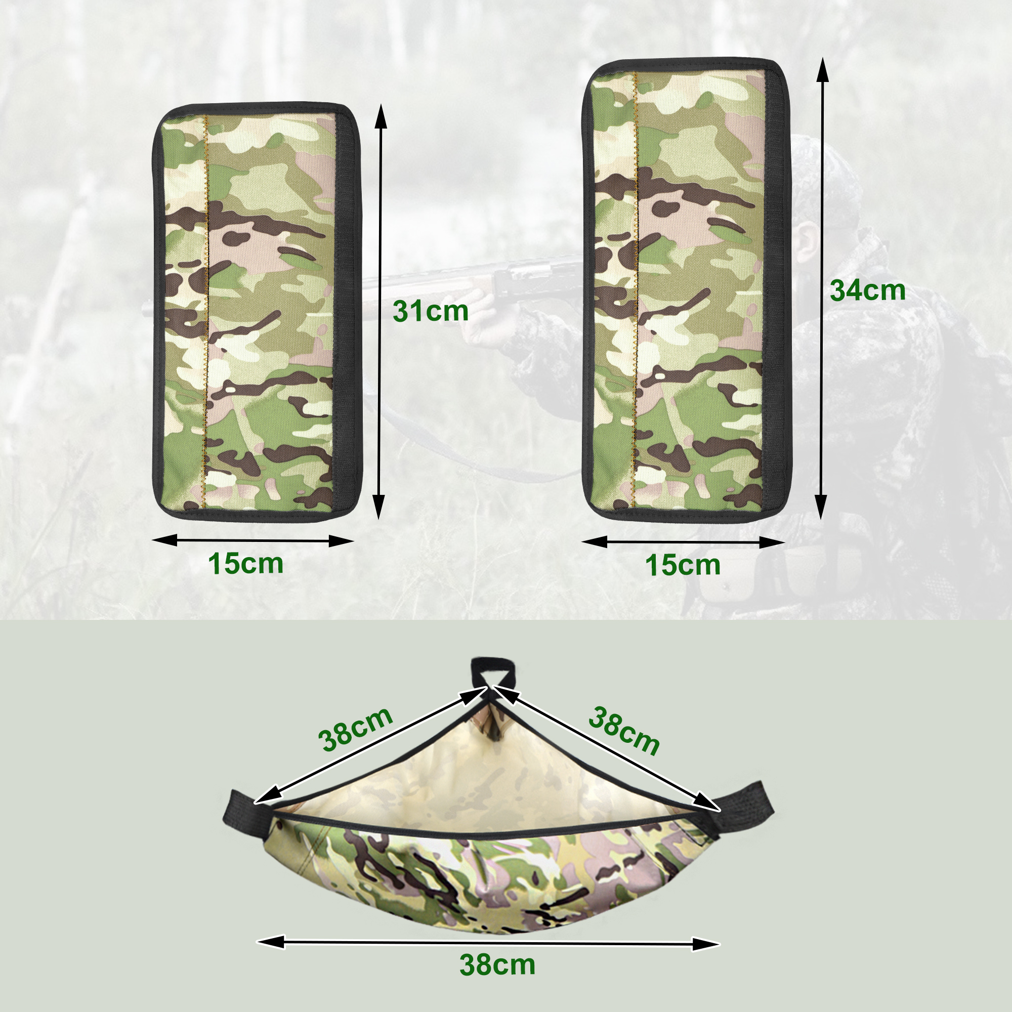 Manbily  3PC Tripod Leg Protec - Light Stand Sandbag ulasan dan harga