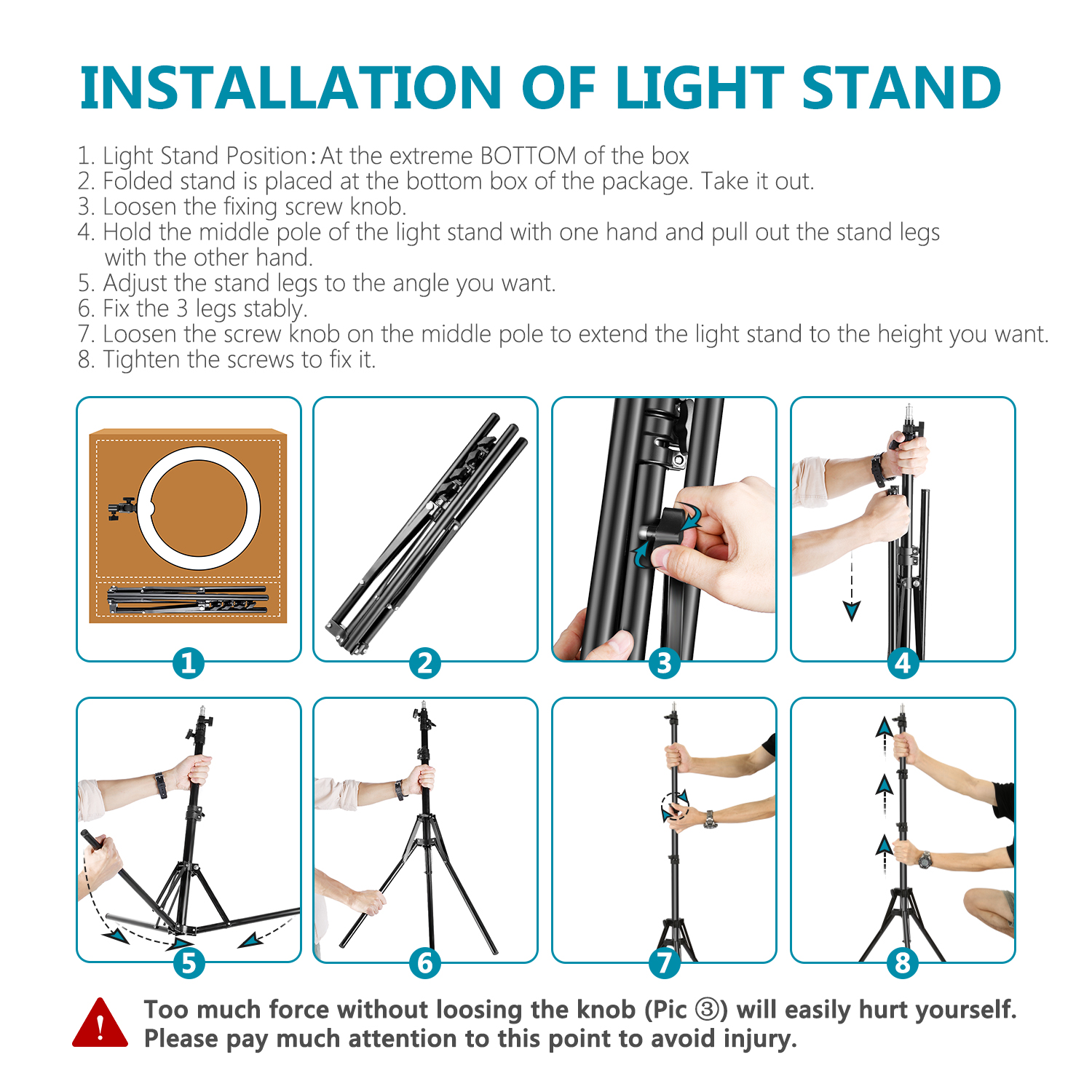 NEEWER Ring Light 18inch Kit:  - Photography Lighting Kit Neewer ulasan dan harga